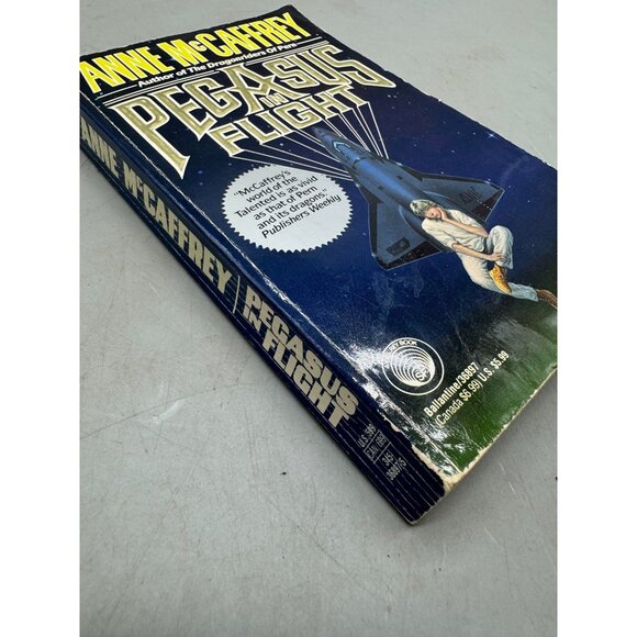 Pegasus In Flight By Anne McCaffrey Paperback 1990 Ballantine READ - Picture 3 of 6